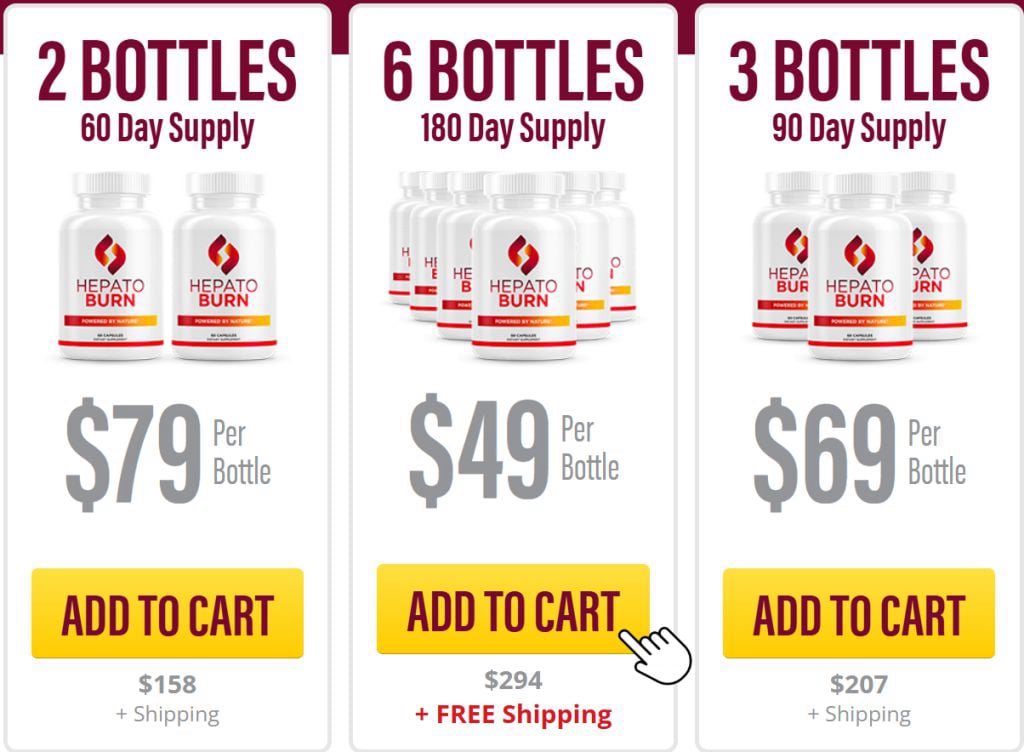 Hepatoburn pricing